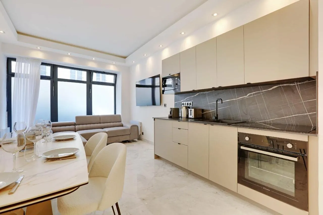 Apartmán Beautiful 1Br6P - Montorgueil Rdc Paříž Francie